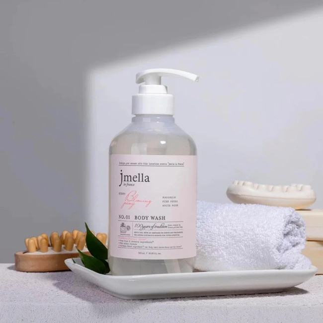 Гель для душу парфумований Jmella in france Blooming Peony Body Wash 500ml, фото 3