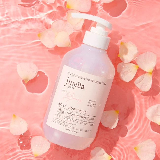Гель для душу парфумований Jmella in france Blooming Peony Body Wash 500ml, фото 4