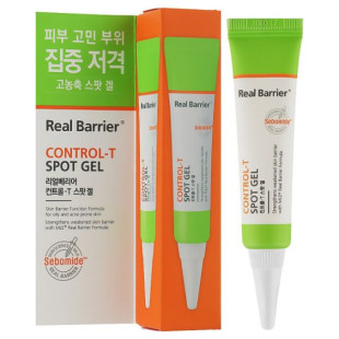 Крем-гель для лица от сыпи точечный Real Barrier Control-T Spot Gel 15ml