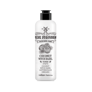 Тонер для лица FORTHESKIN SUPER FOOD REAL VEGIFARM WICH HAZEL TONER-Coconut 280ml
