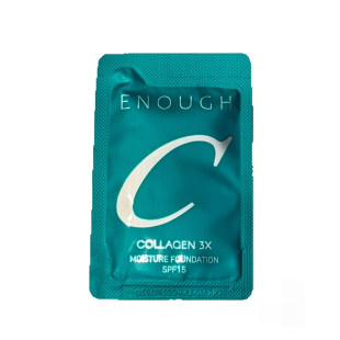 Тональный крем с тройным коллагеном ENOUGH Collagen 3X Moisture Foundation SPF 15 #13N Sample 1ml