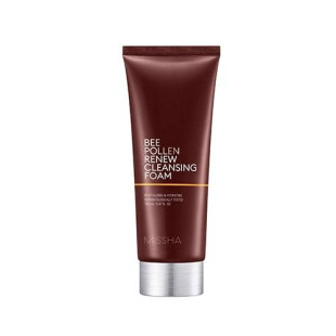 Пенка для очистки и восстановления кожи лица с прополисом Bee Pollen Renew Cleansing Foam 150ml