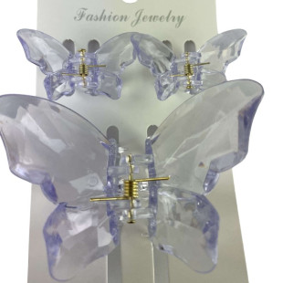 Набор заколок для волос Hair Clip Set Crystal Violet 1*8cm/2*4cm