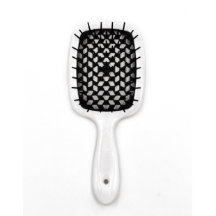 Расческа для волос белый Janeke Superbrush белочерный