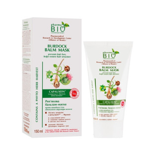 Репейная бальзам-маска против выпадения и восстановления структуры волос 150 мл Pharma BIO LABOR