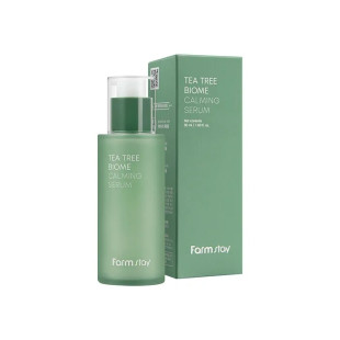 Заспокійлива сироватка з екстрактом чайного дерева FarmStay Tea Tree Biome Calming Serum 50ml