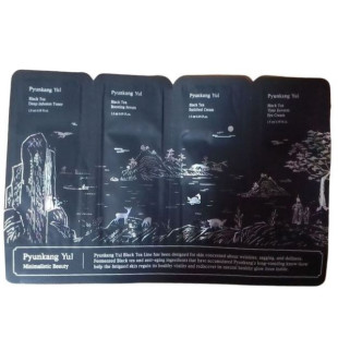 Набор миниатюр для лица Pyunkang Yul Black Tea Sample Pouch (Black Tea Deep Infusion Toner 1.5ml