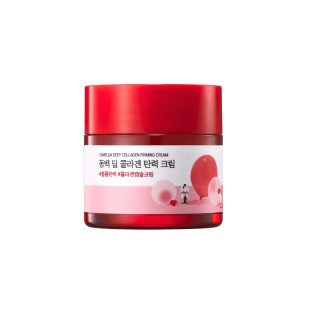 Крем с коллагеном ROUND LAB CAMELLIA DEEP COLLAGEN FIRMING CREAM 50ml