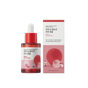 Концентрированная сыворотка с коллагеном ROUND LAB ROUND LAB CAMELLIA DEEP COLLAGEN FIRMING AMPOULE 30ml