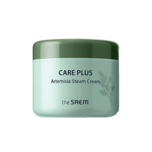 Крем для обличчя з екстрактом полину та олією ши The Saem Care Plus Artemisia Steam Cream 100ml