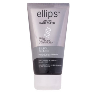 Маска для волос «Шелковая Ночь» с Про-кератиновым комплексом Ellips Vitamin Hair Mask Silky Black 12