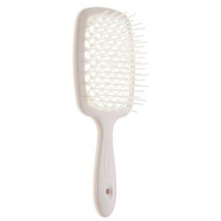Расческа для волос кремовая с белым Janeke Superbrush
