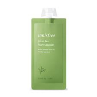 Увлажняющая пенка для умывания с экстрактом зеленого чая Innisfree Green Tea Foam Cleanser (150ml)