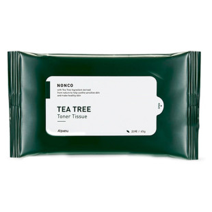 Салфетки тонизирующие с маслом чайного дерева для проблемной кожи A'pieu Nonco Tea Tree Toner