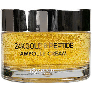 Крем ампульний антивіковий з пептидами та золотом для обличчя Eyenlip 24K GOLD & PEPTIDE AMPOULE