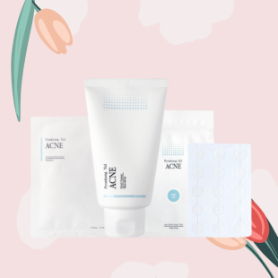 Набор Pyunkang yul Acne: Гель для умывания Acne Facial Cleanser 120ml + Маска акне лечебная с экст.
