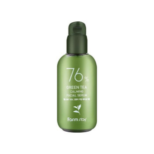 Сыворотка с экстрактом зеленого чая для лица FarmStay 76% Green Tea Calming Facial Serum 100ml