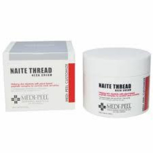 Антивозрастной крем для шеи с комплексом пептидов Medi-Peel Naite Thread Neck Cream 10ml (mini)