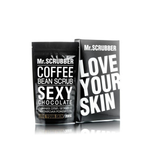 Скраб кавовий з шоколадом для обличчя та тіла Mr.Scrubber Sexy Сhocolate 200g