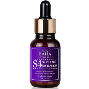 Сироватка із саліциловою кислотою для жирної шкіри Cos de Baha Salicylic Acid 4% Serum, 30ml