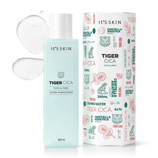 Тонер лечебный для чувствительной кожи с экстрактом центели It's Skin Tiger Cica Calming Water 200ml