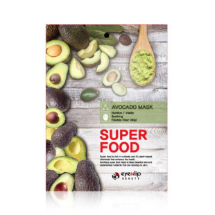 Тканинна маска для обличчя з екстрактом авокадо Eyenlip Super Food Avocado Mask 23ml