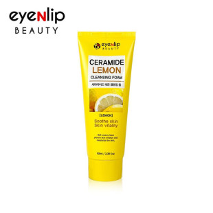 Пінка для вмивання з керамідами та екстрактом лимона для обличчя Eyenlip Ceramide Lemon Cleansing Fo