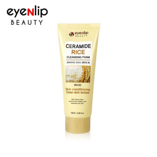 Пінка для вмивання з керамідами та екстрактом рису для обличчя Eyenlip Ceramide Rice Cleansing Foam