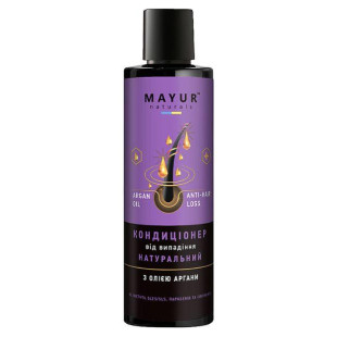 Кондиціонер натуральний від випадіння волосся з органом Mayur, 200ml