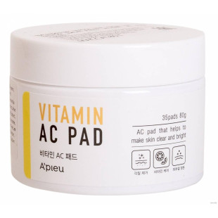 Пилинг-диски осветляющие с витамином "С" A"pieu Vitamin AC Pad 35шт
