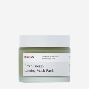 Маска успокаивающая с экстрактом зеленого чая и полыни Manyo Factory Green Energy Calming Mask Pack