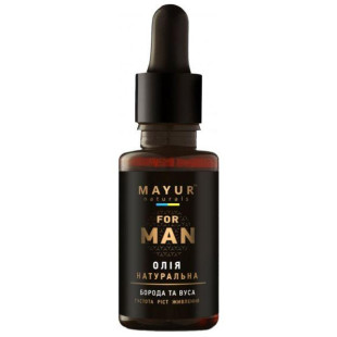 Масло натуральное для роста и питания бороды и усов Mayur 30ml