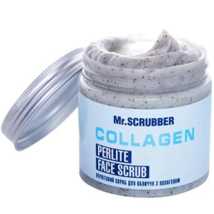 Скраб для обличчя перлітовий з колагеном Mr.Scrubber Collagen Perlite Face Scrub, 200g
