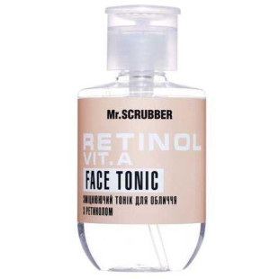 Упрочняющий тоник для лица с ретинолом Mr.Scrubber Face ID. Retinol Vit.A Face Tonic, 250ml