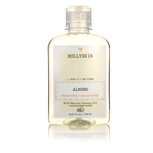 Гель для душу натуральний з ароматом мигдалю Hollyskin Almond 250ml