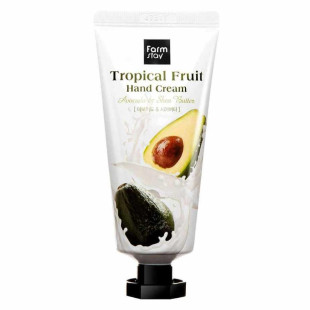 Крем для рук с маслом авокадо FarmStay Tropical Fruit Hand Cream Avocado & Shea Butter 50ml