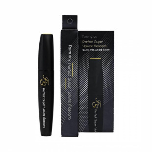 Тушь для ресниц с эффектом супер объема и мега фиксации FarmStay Perfect Super Volume Mascara 12ml