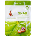 Маска тканинна зволожуюча з муцином равликом FarmStay Visible Difference Mask Sheet Snail 23ml, фото 2