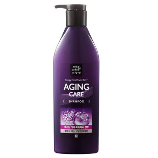 Шампунь антивозрастный с экстрактом черного жемчуга Mise En Scene Aging Care Shampoo 680 ml
