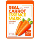 Тканинна маска з екстрактом моркви FarmStay Real Carrot Essence Mask 23ml, фото 2