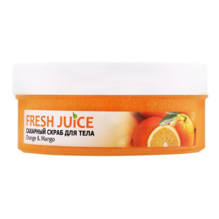 Сахарный скраб для тела Fresh Juice Orange and Mango 225ml