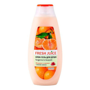 Крем-гель для душа "Мандарин и Авапухи" Fresh Juice Hawaiian Paradise Tangerine 400ml