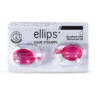 Витамины для волос "Терапия для волос" с маслом жожоба Ellips Hair Vitamin Hair Treatment With J