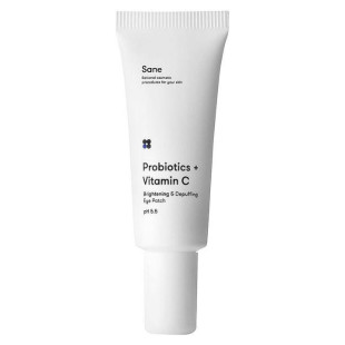 Рідкі патчі під очі Sane Probiotics + Vitamin C Brightening & Depuffing Eye Patch 20ml