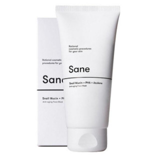 Маска для лица с муцином улитки Sane Anti-aging Face Mask 100ml