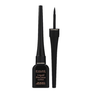 Водостійка підводка для очей Eveline Cosmetics Liquid Precision Eyeliner 2000 Procent Waterproof 4ml