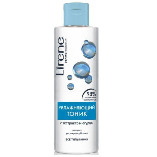 Зволожуючий безалкогольний тонік для обличчя Lirene Beauty Care Moisturising Toner (alcohol-free) 200ml