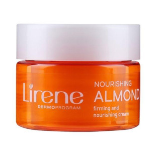 Розгладжуючий живильний крем "Мигдальна олія" Lirene Moisture and Nourishment Smoothing and Nourishing Cream 50ml