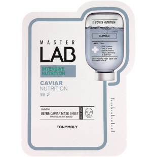 Тканевая маска с черной икрой Tony Moly Master Lab Caviar Mask 19g