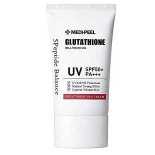Отбеливающий солнцезащитный крем Medi-Peel Bio-Intense Glutathione Mela Toning Sun Cream SPF 50+ PA+++